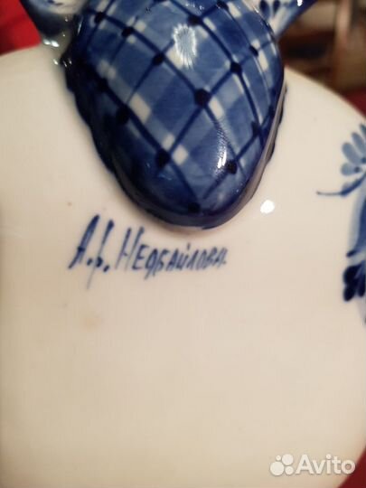 Фарфоровый самовар 