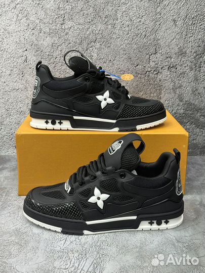 Louis Vuitton LV Skate Sneaker Black White