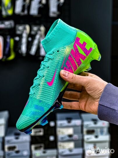 Хит сезона бутсы nike mercurial air zoom (шипы FG)