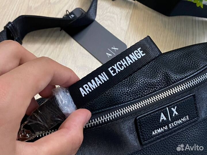 Сумка поясная Armani Exchange мужская