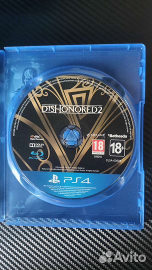 Игра для приставки ps4 Dishonored 2