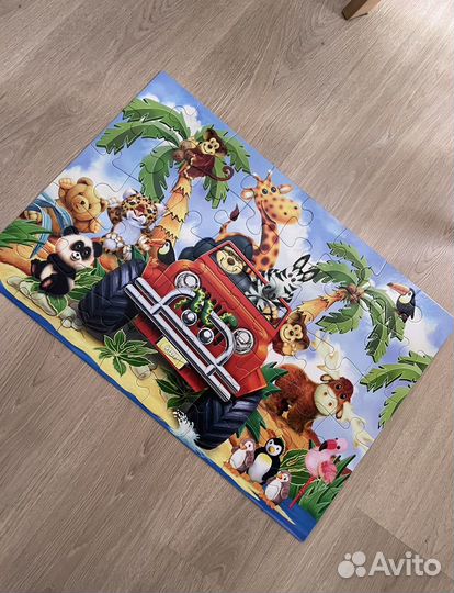 Пазл Castorland maxi Сафари, 40 (MX-040131)