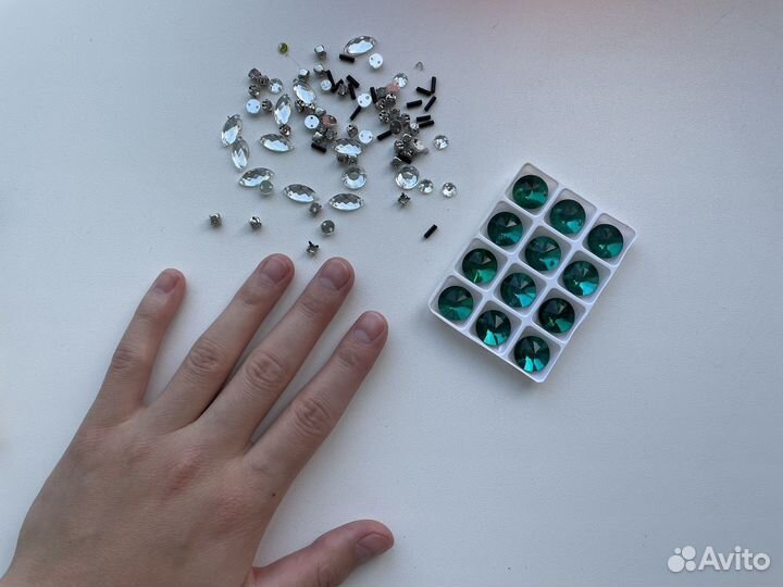 Бисер стеклярус