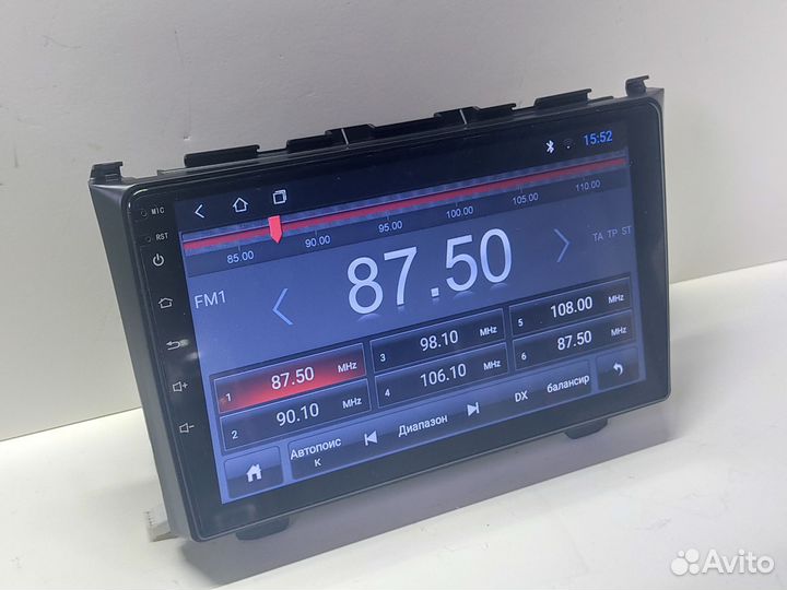 Магнитола Honda CR-V, 2006-2012. Android