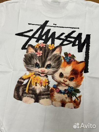 Футболка Stussy Kittens котики