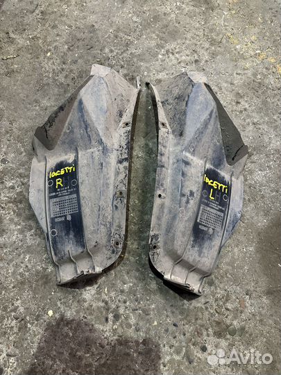 Подкрылки задние Chevrolet Lacetti седан