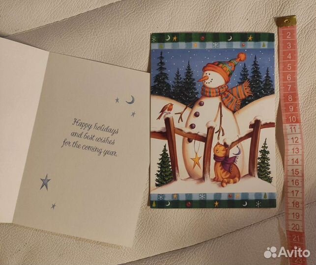 Открытка новогодняя (из США)