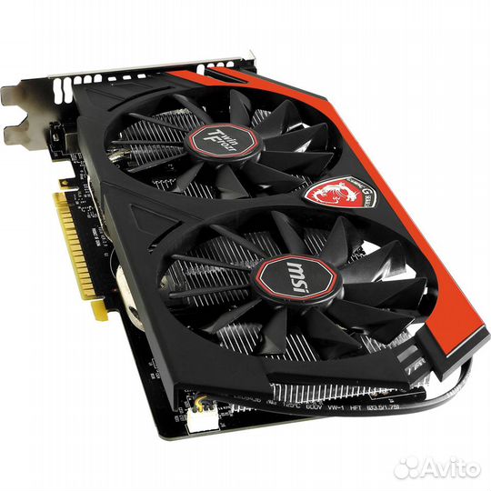 Видеокарта MSI-GTX-nvidia GeForce 750Ti-2гб-gddr5
