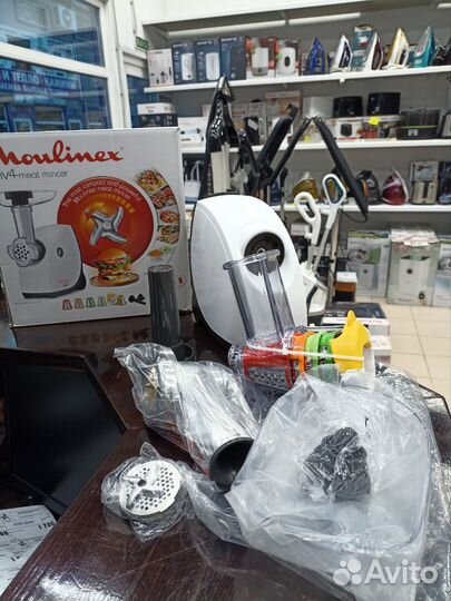 Электромясорубка Moulinex HV4 ME478138