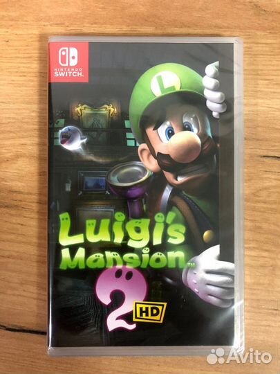 Luigis Mansion 2 HD Nintendo Switch Новый