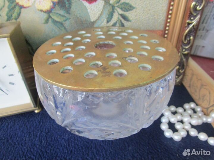 Сервировочная ваза rose bowl T.G.G.C.1991 г Англия