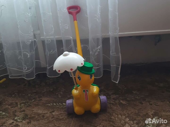 Игрушка каталка,черепашка