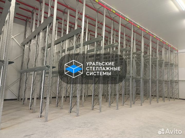 Стеллажи паллетные Фронтальные стеллажи