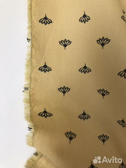 Ткань хлопок нежно-желтый
