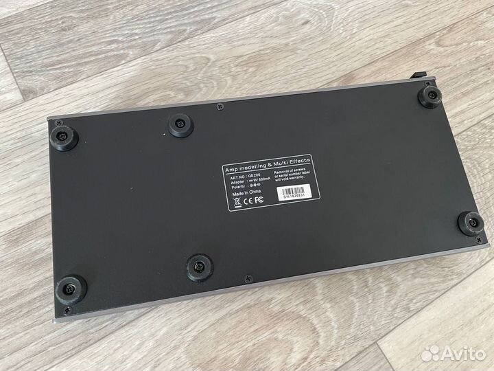 Гитарный процессор mooer GE200 (аудиоинтерфейс)