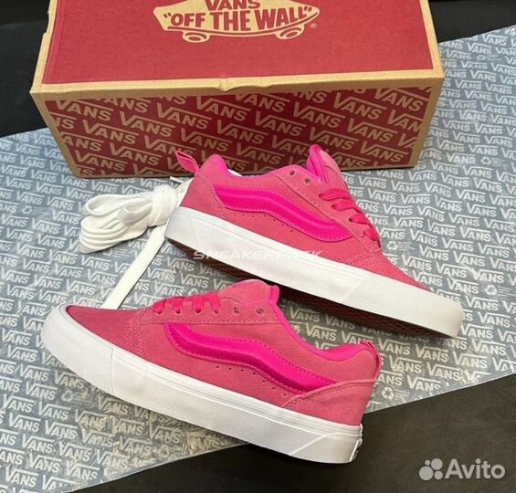 Vans knu skool pink