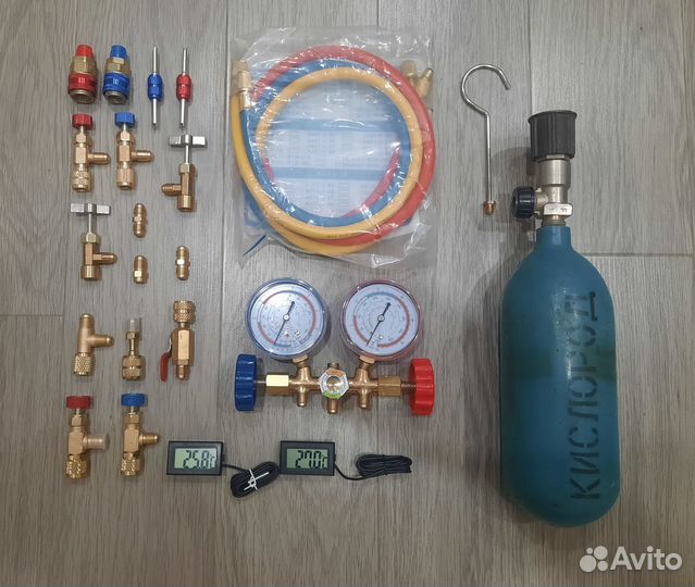 Манометрический коллектор, переходники, фитинги