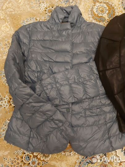 Куртки касуха пуховик экокожа
