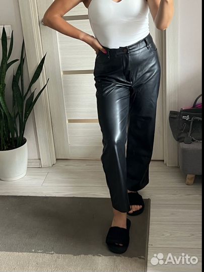 Кожаные брюки