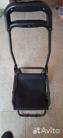 Тележка сумка с откидным стульчиком
