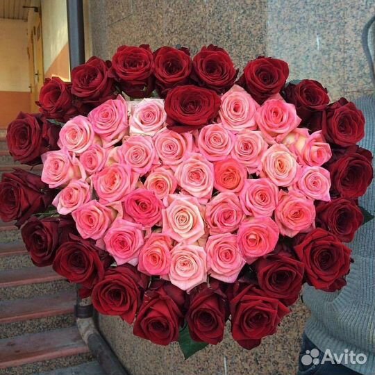 Цветы розы букет