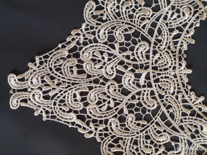 Съёмный воротник кружевной