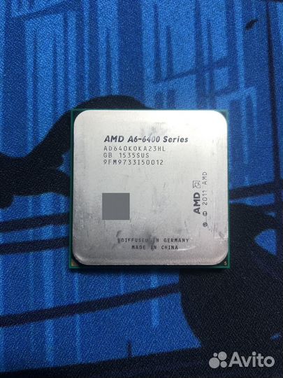 Процессор amd a6 6400k