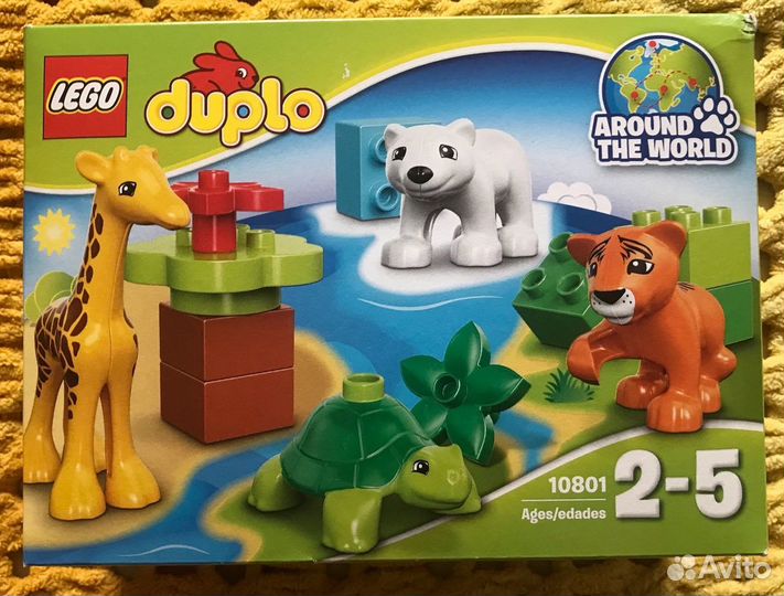 Конструктор Lego duplo 10801 Вокруг света: малыши