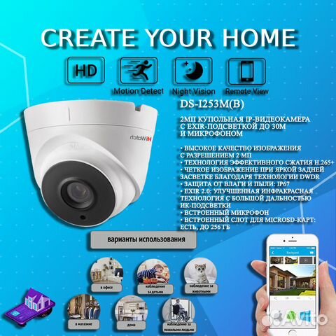 Камера видеонаблюдения HiWatch DS-I253M