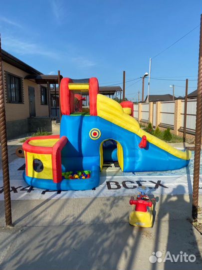 Аренда батут надувной и крафтовые игры