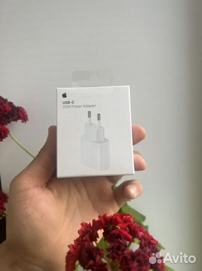 Блок питания apple 20w ориг быстрая зарядка iPhone