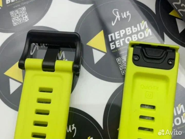 Ремешок для часов 22mm QuickFit BandAmp Yellow Sil