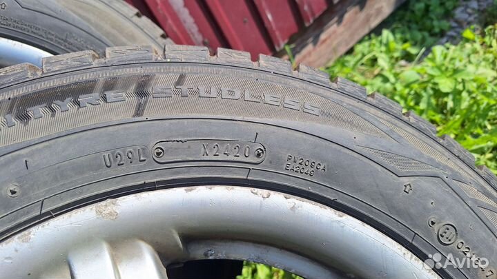 Литьё с резиной Dunlop R15/65/205 (зима)