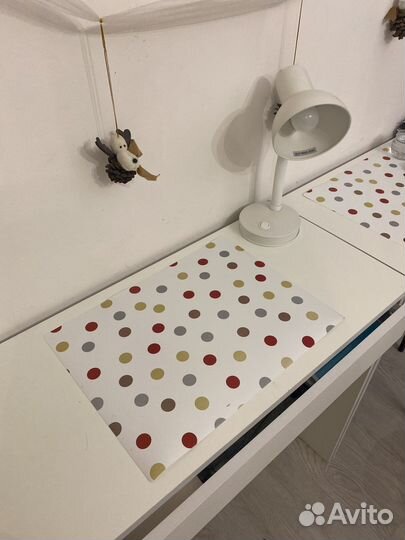 Компьютерный стол белый