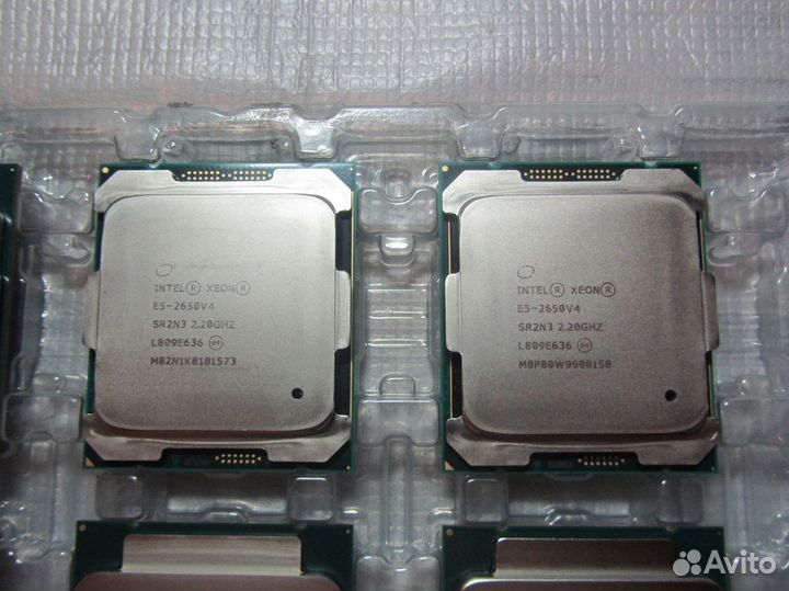 LGA 2011-3, E5-2650 v4 (12c/24t, 2.2-2.9GHz),1-4шт