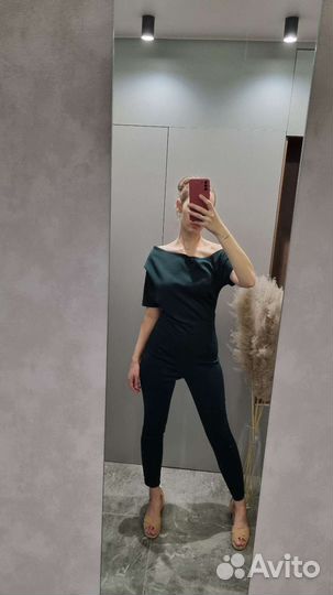 Комбинезон женский зеленый S