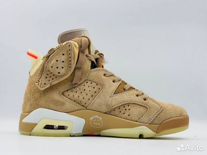 Кроссовки Nike Air Jordan 6 x Travis Scott