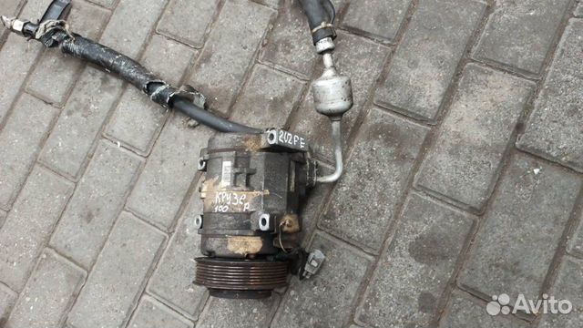 Компрессор кондиционера Тойота Ленд Круйзер Прадо