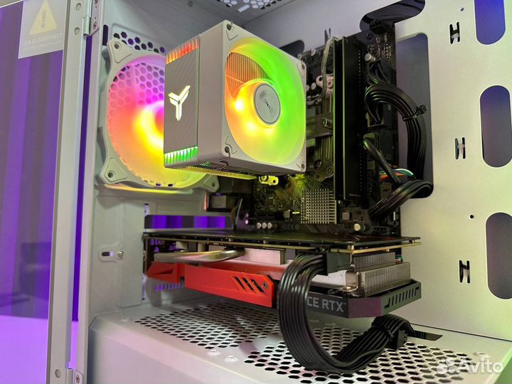 Игровой пк i3 12100f/RTX 2060s 8gb/Гарантия 90д