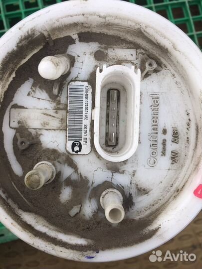 Насос топливный фольксваген поло 5 1.6