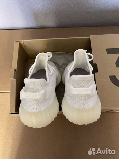 Б/У оригинал Adidas Yeezy Boost 350 v2 White 7us