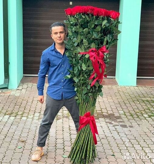 Высокие розы Гигантские розы с доставкой