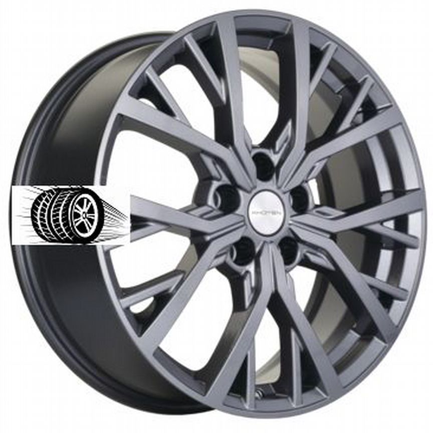 Литые диски Khomen Wheels 7×R18 5×114.3