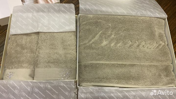 Комплект Blumarine коврик и 2 полотенца оригинал