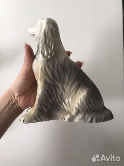 Статуэтка фарфоровая Собака офз