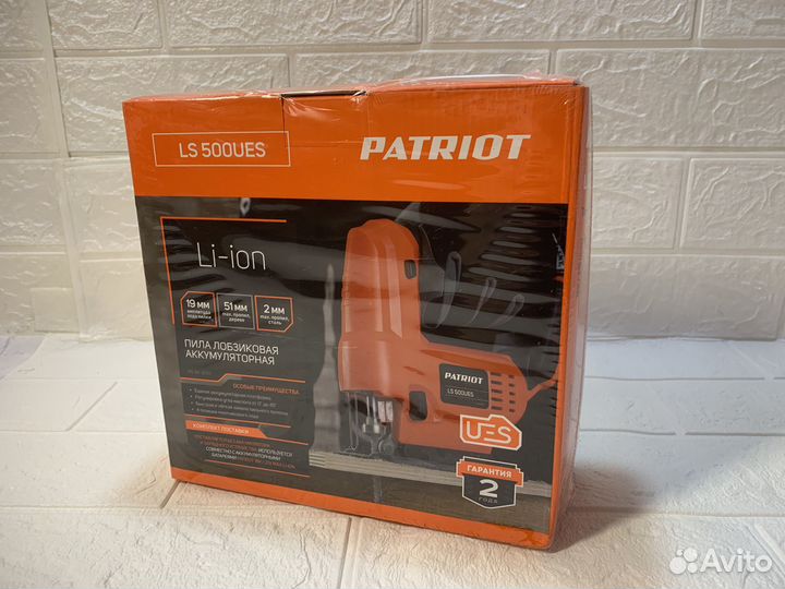 LS 500 UES Лобзик аккумуляторный patriot