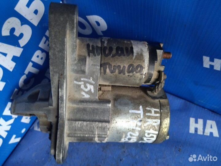 Стартер Nissan Tiida Latio седан HR15DE 2007