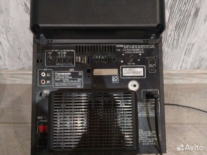 Музыкальный центр panasonic sa-ch 72