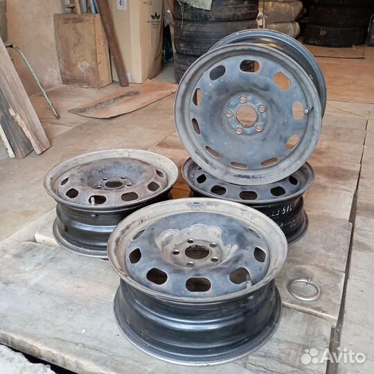 Штампованные диски r15 5x100