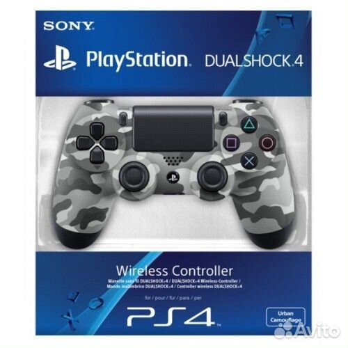 Dualshock 4 серый камуфляж